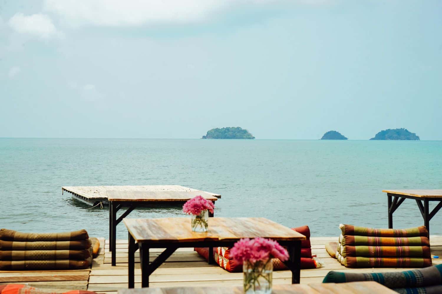 Koh Chang beach bar views