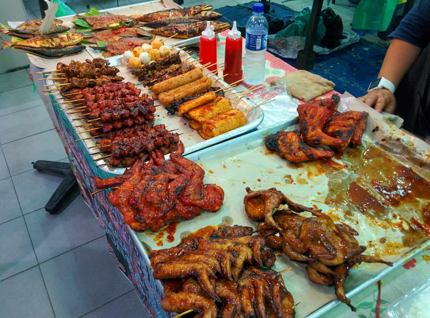 Night market in Bandar Seri Begawan