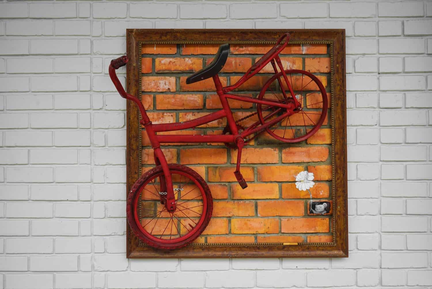 Bicycle artwork in Kota Kinabalu-2
