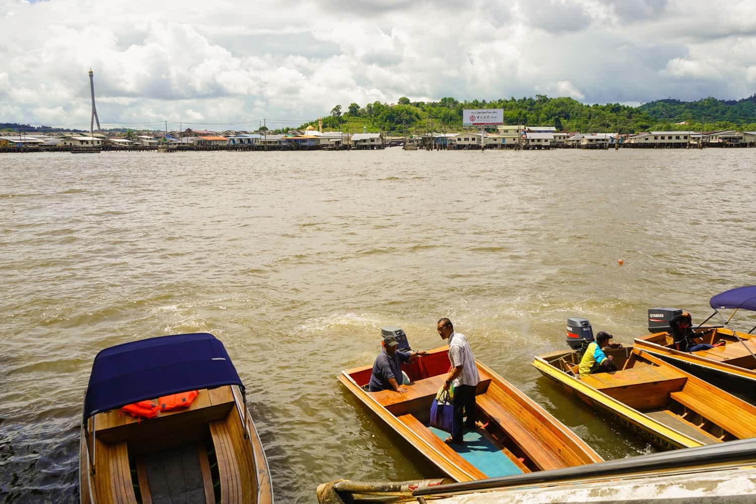 Boats in Bandar Seri Begawan
