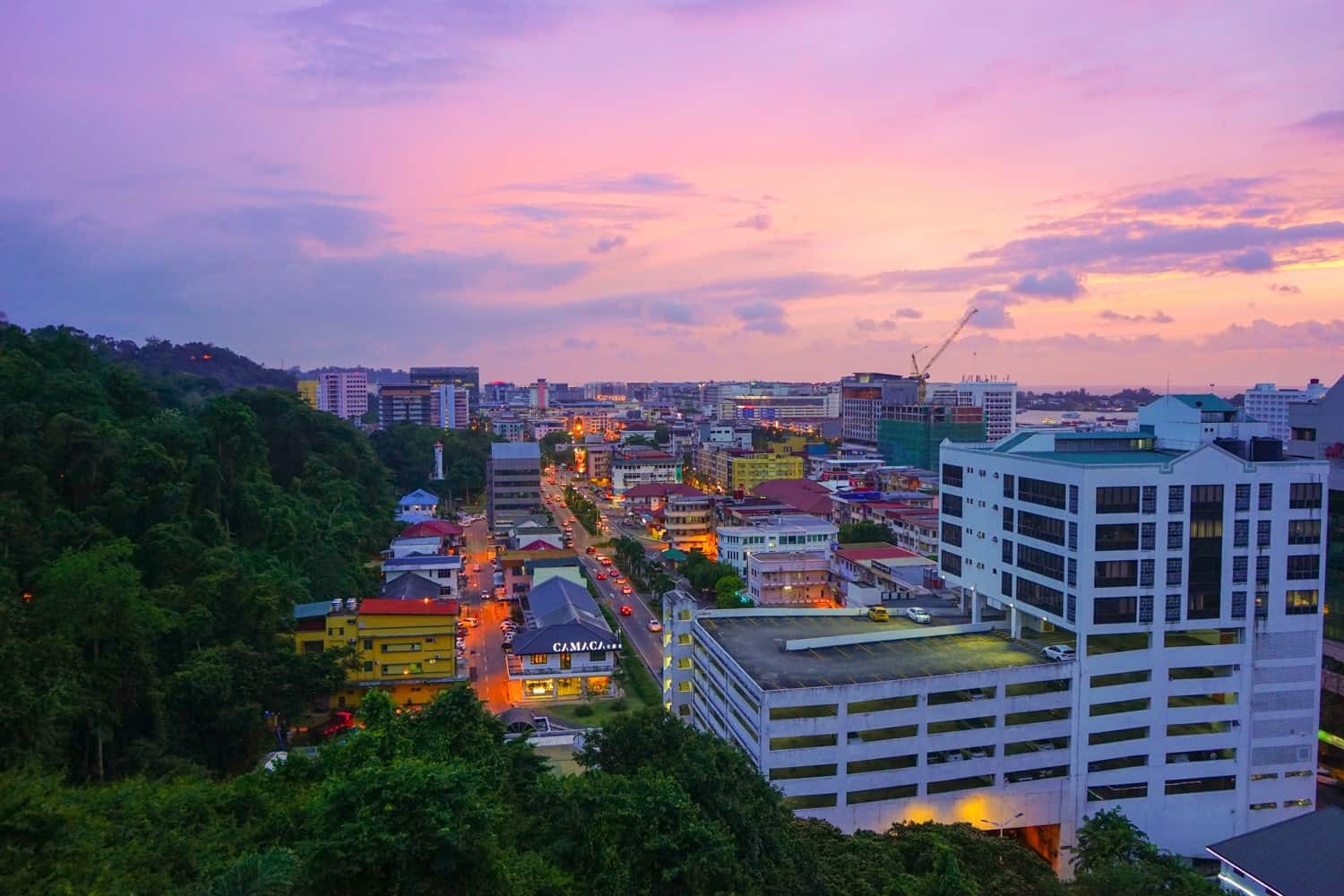 Sunset in Kota Kinabalu