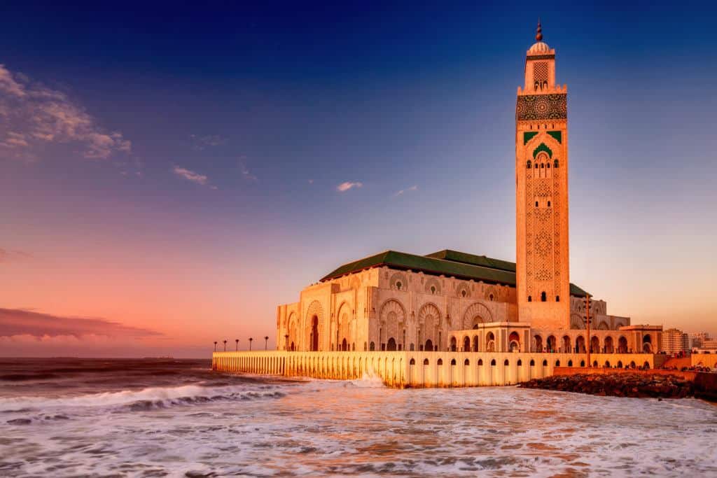 Hassan II Mosque in Casablanca