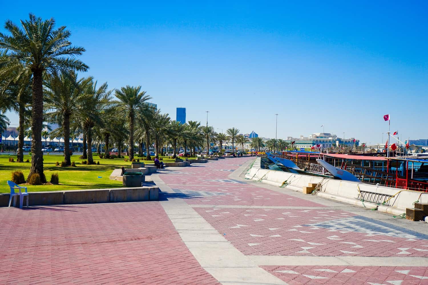 Doha's corniche