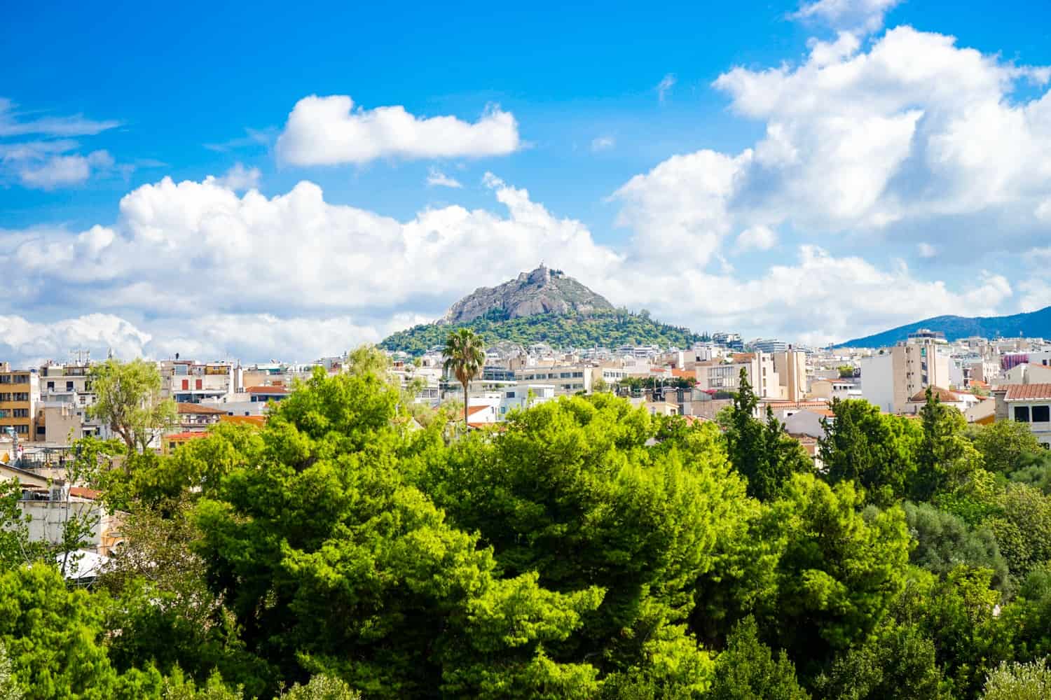 View of Athens from the Temple of Hephaestus