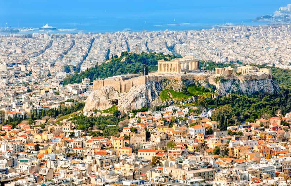 Acropolis from Mount Lycabettus