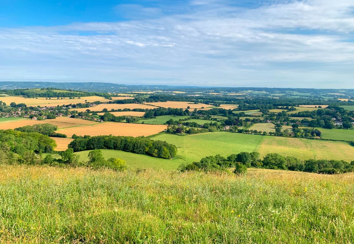 English countryside scene