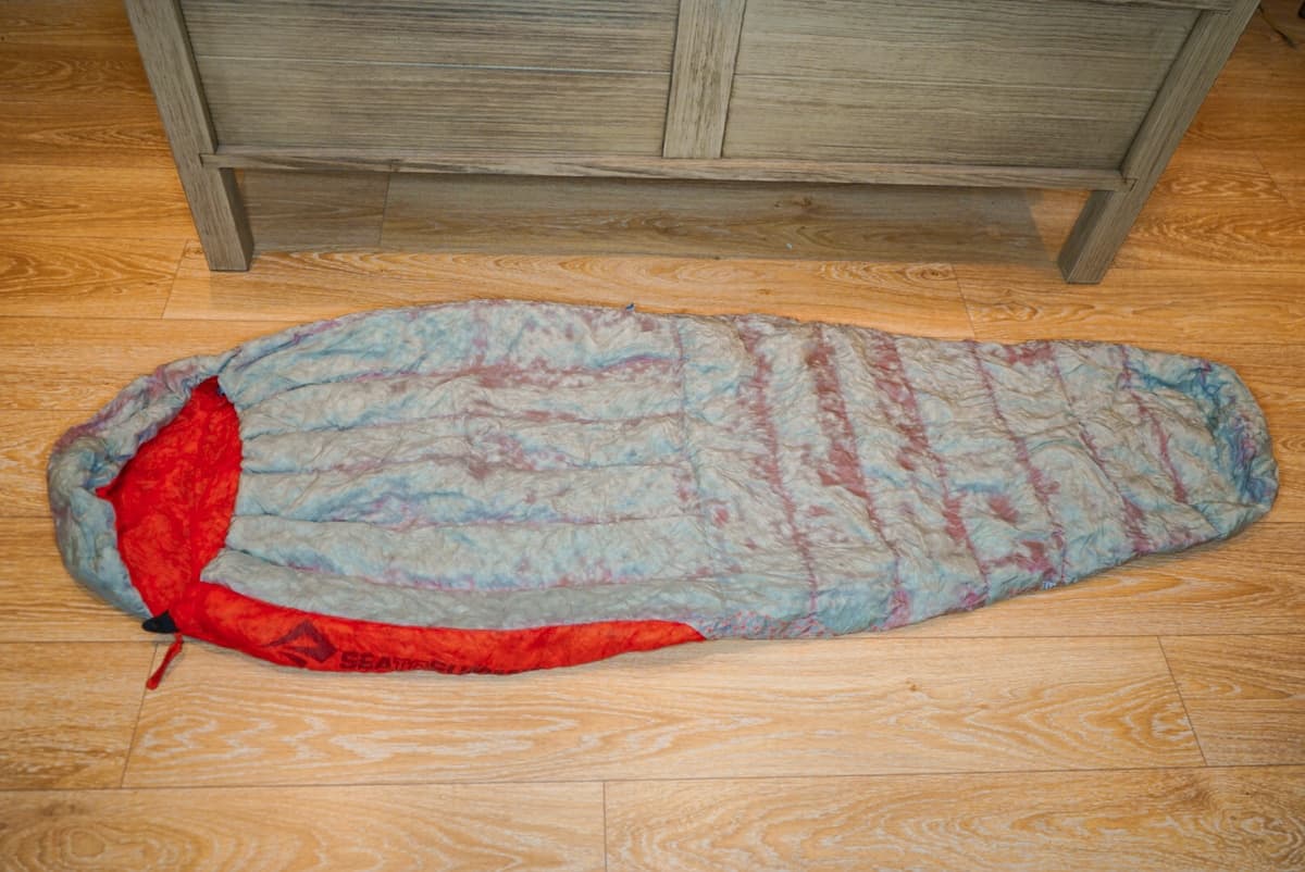 Sleeping bag for the Camino Primitivo