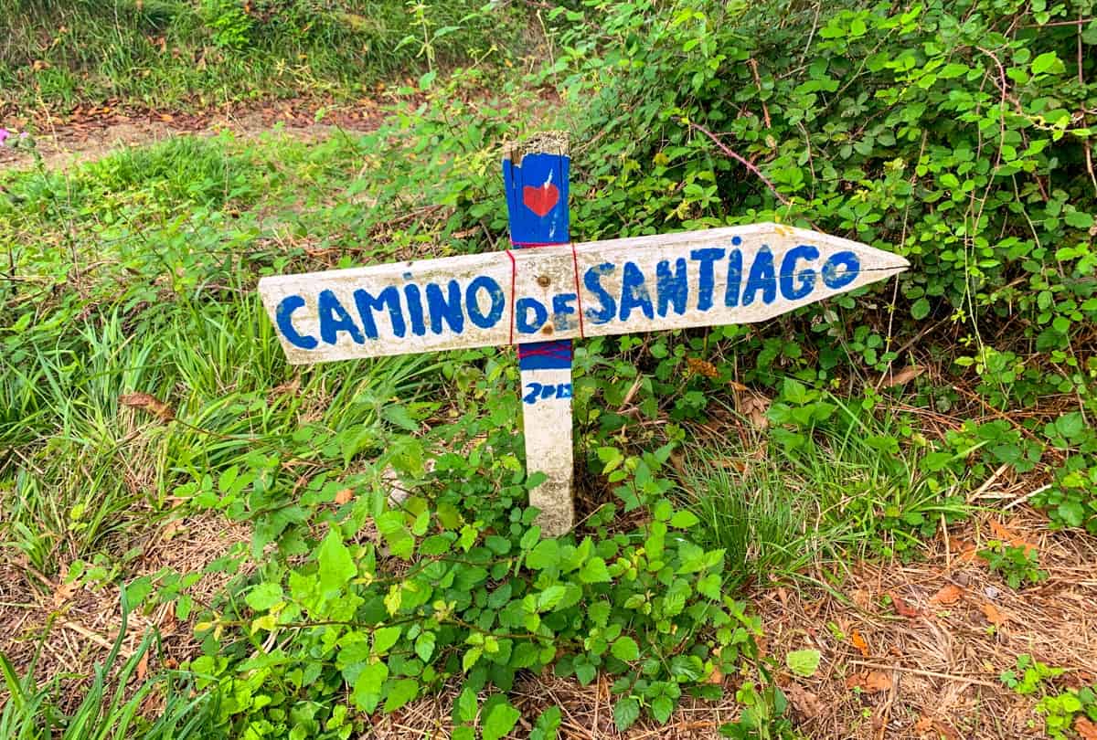 Camino de Santiago waymarker