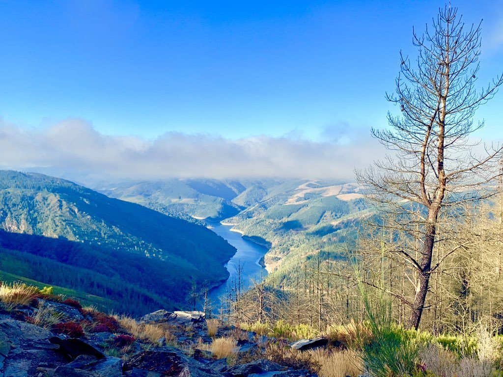 Dam on the Camino Primitivo