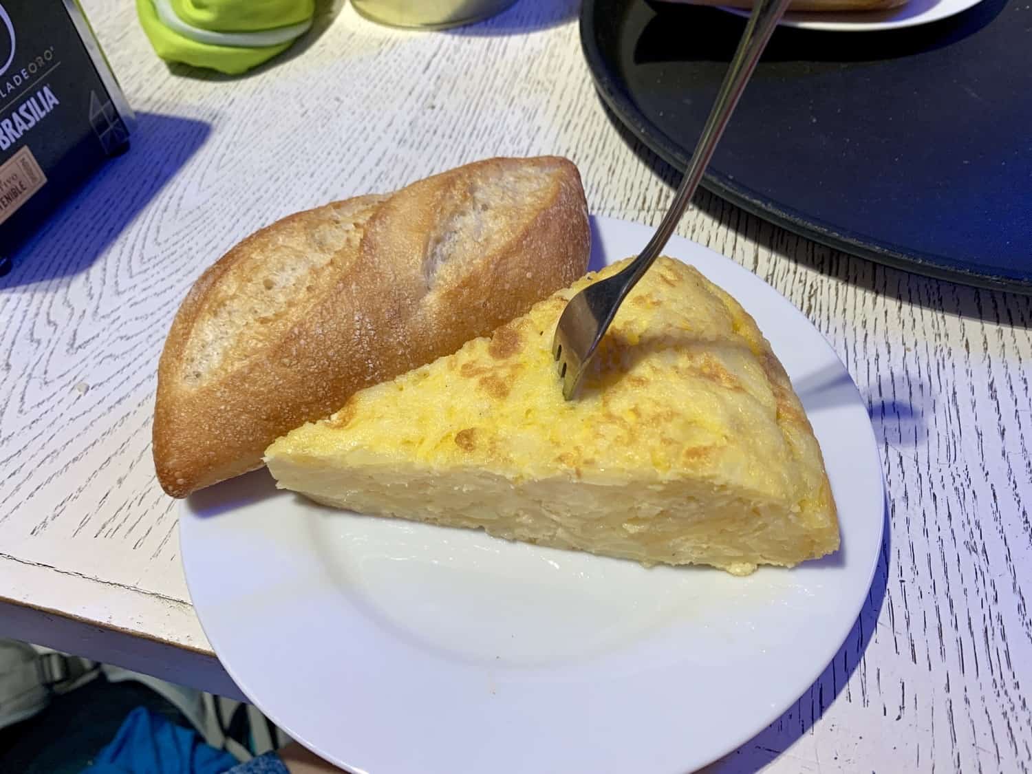 Tortilla on the Camino de Santiago