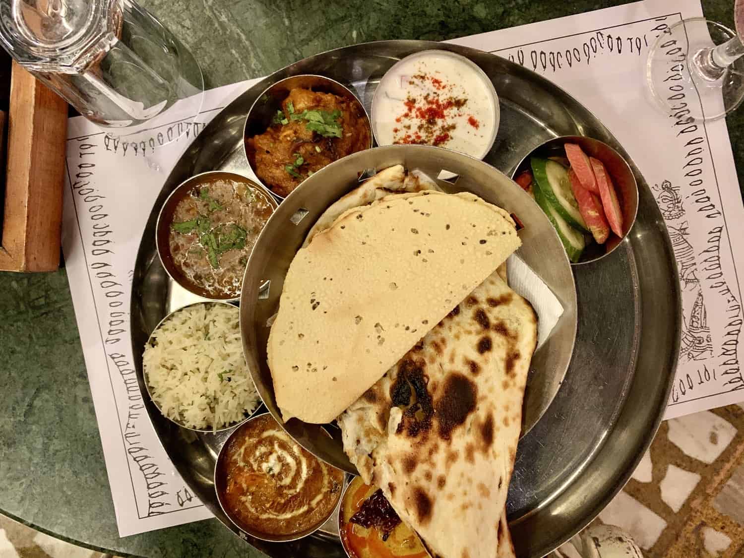 rajasthani thali in india