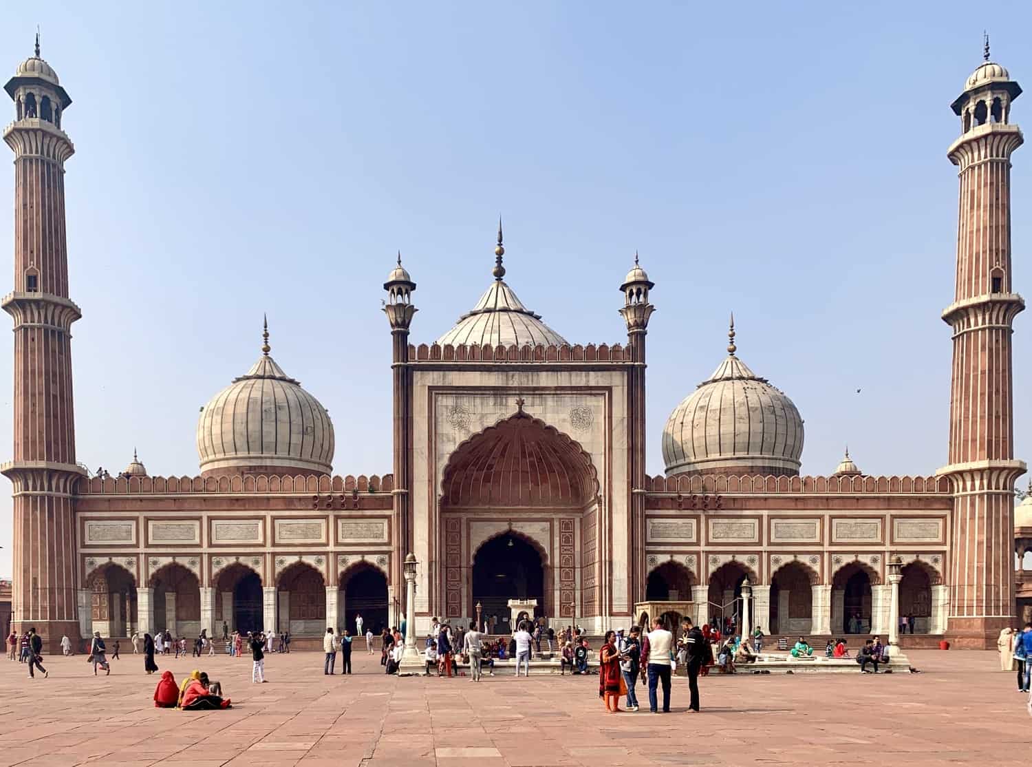 jama masjid mosque delhi