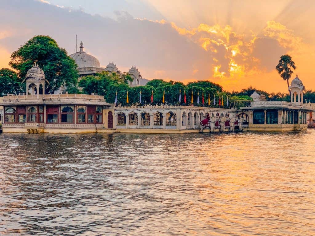 Sunset in Udaipur