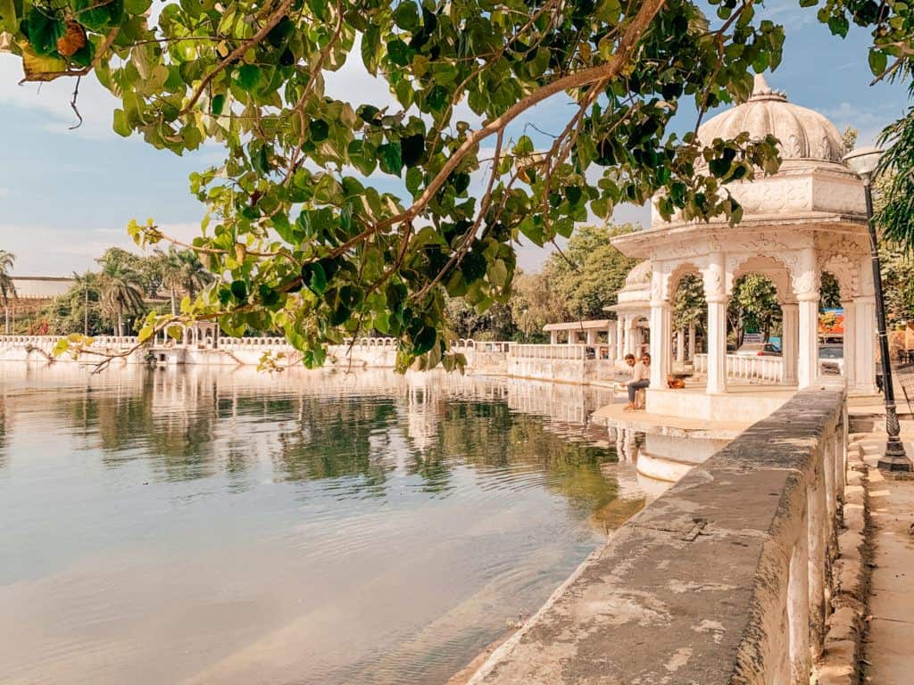 Udaipur park stepwell