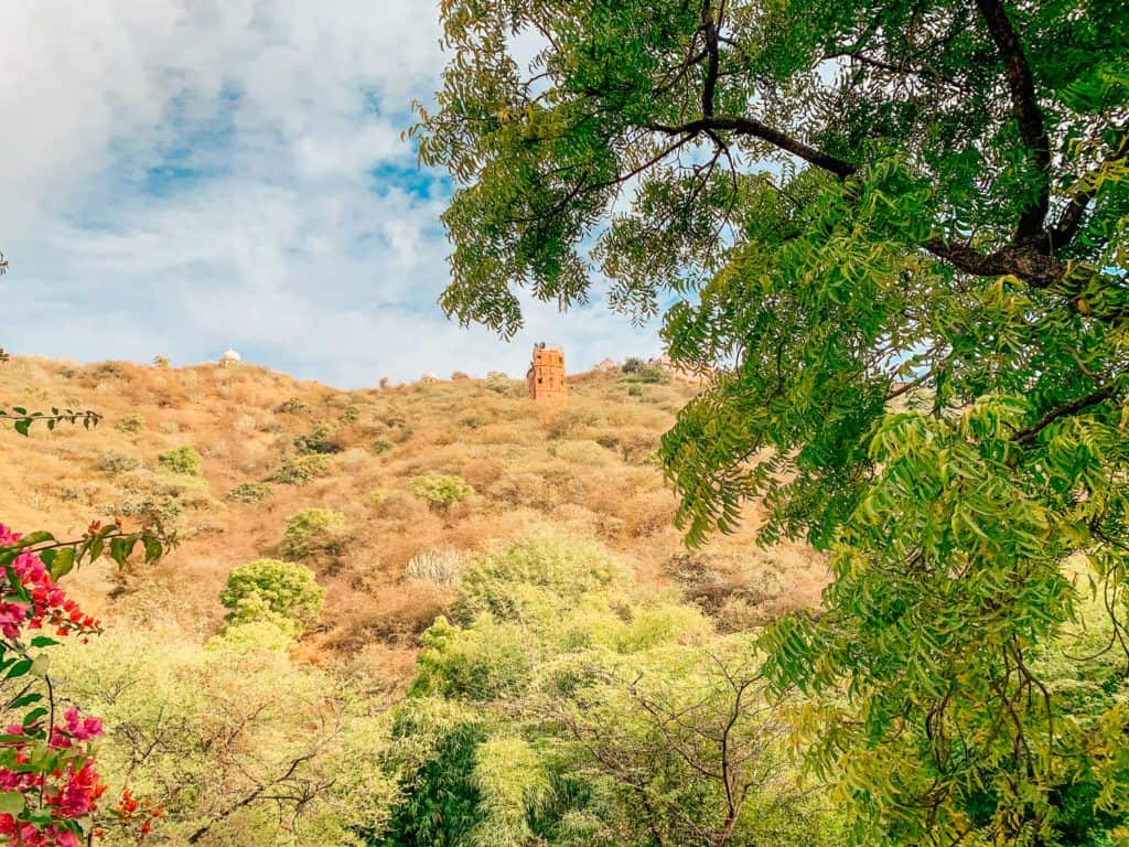 Viewpoint tower in Udaipur