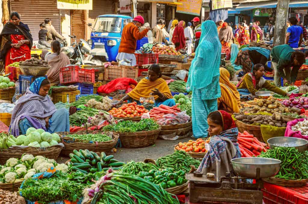 market in udaipur