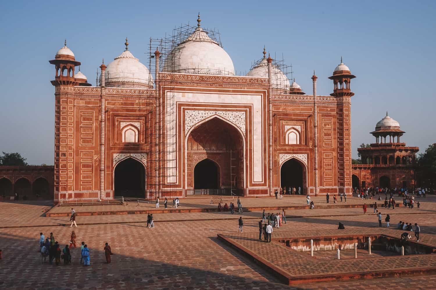 Gate at the Taj Mahal