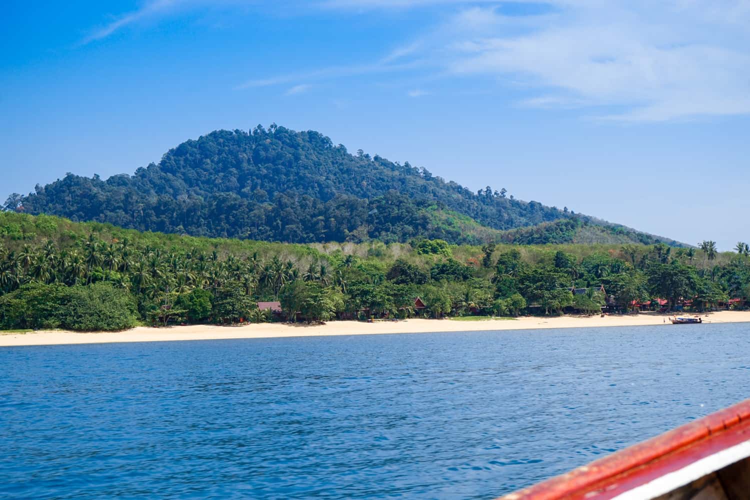 Koh Libong from the water