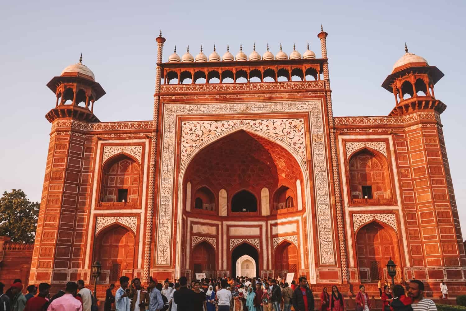 Taj Mahal gate