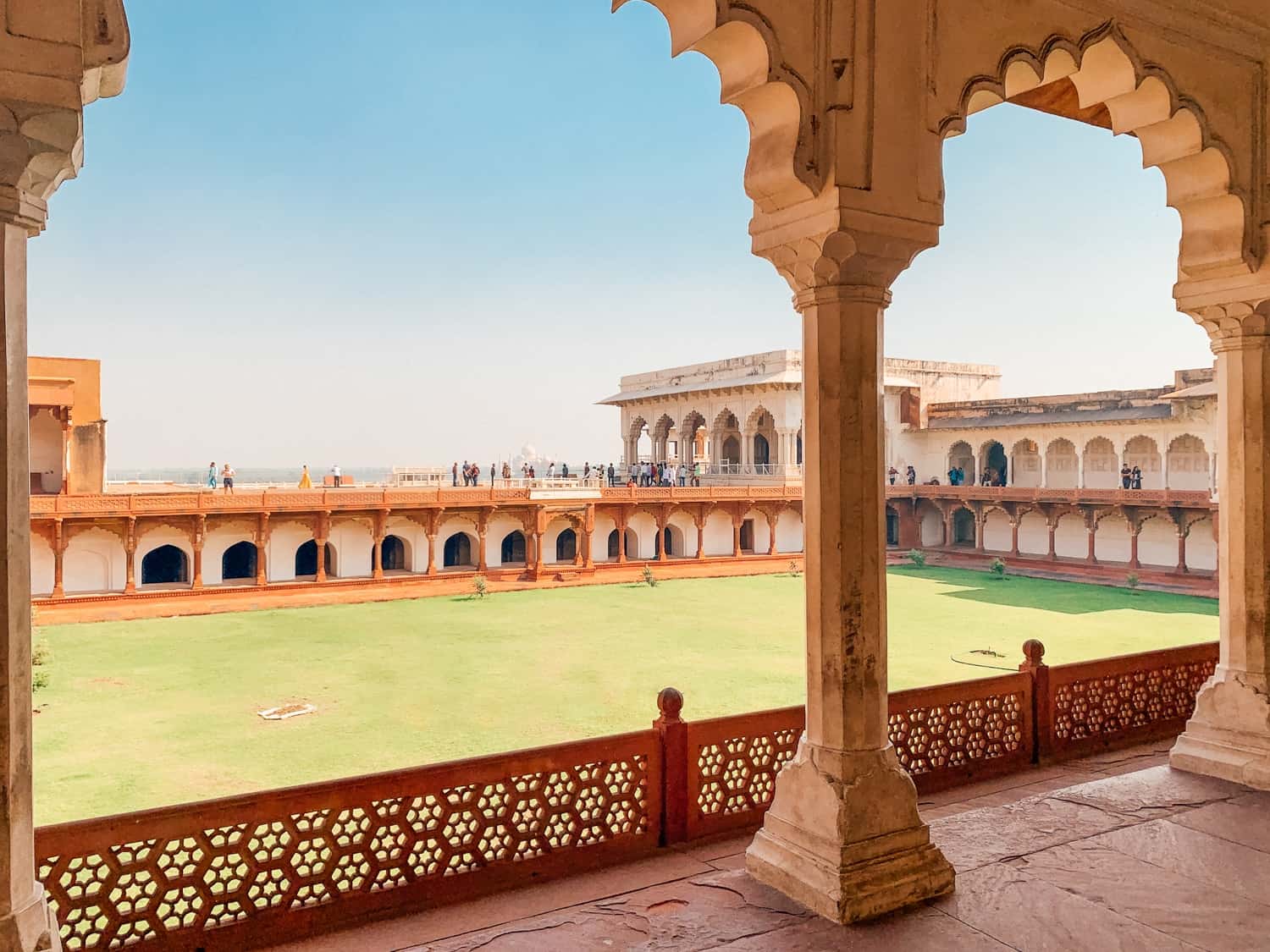 View from Agra Fort