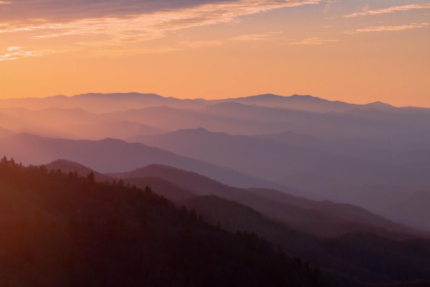 smoky mountains road trip itinerary