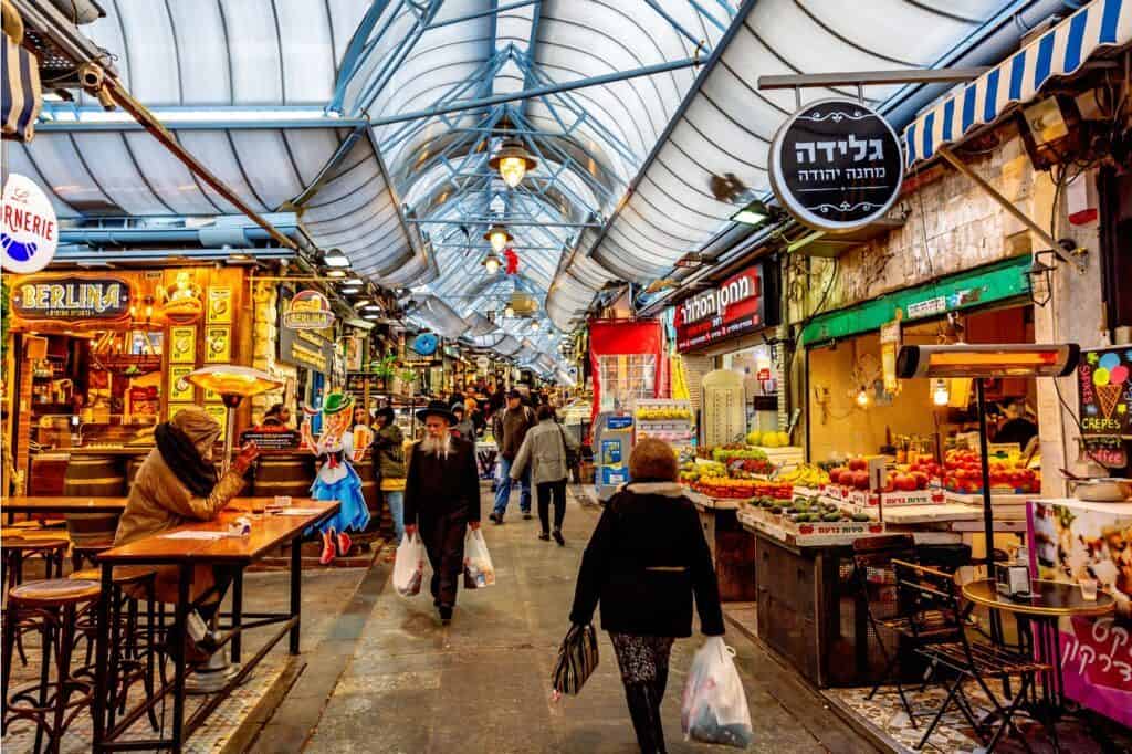 tourist map jerusalem