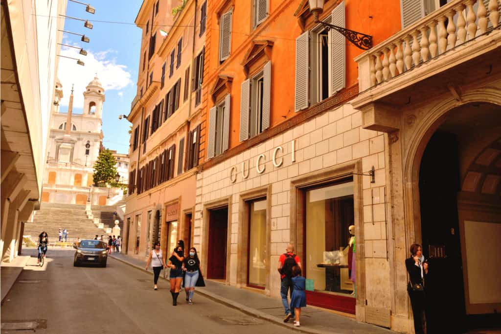 Louis Vuitton, Via Condotti 13 - Rome, Italy