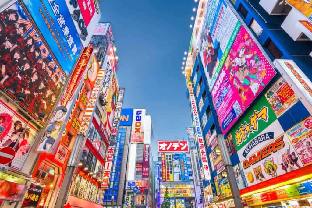 2 Anime Tokyo Japan japanese city neon anime HD wallpaper  Pxfuel
