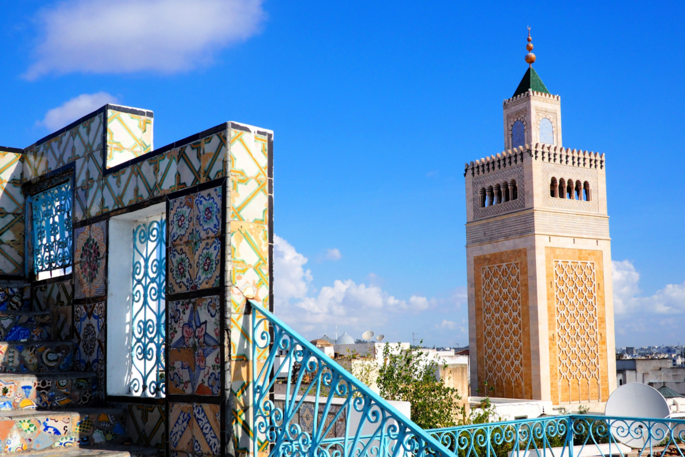 tunisia map tourist