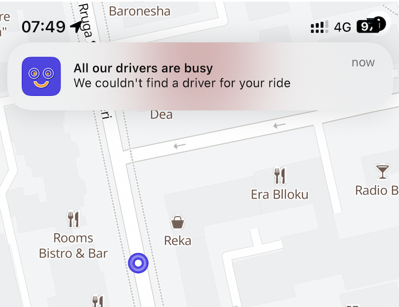 In Which I Attempt to Take a Day Trip to Kosovo Patoko all our drivers are busy