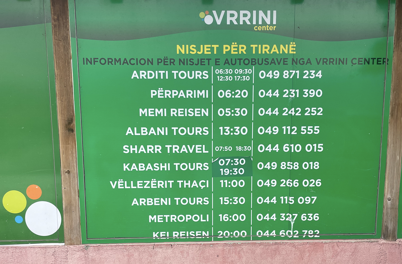 In Which I Attempt to Take a Day Trip to Kosovo Prizren to Tirana bus timetable