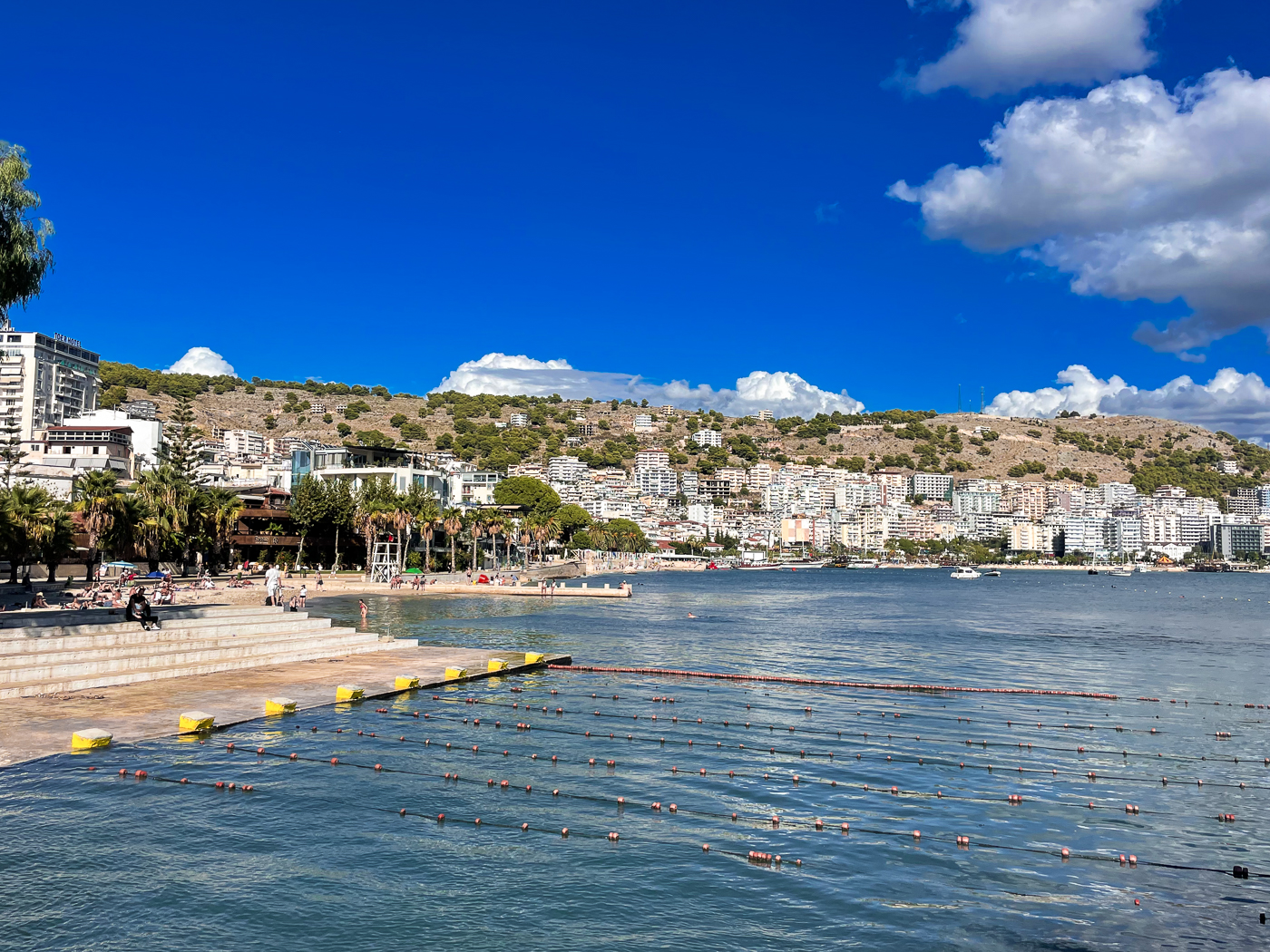 How to Spend 10 Days in Albania Sarande waterfront Albania